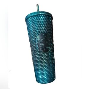 Starbucks Teal Studded Tumbler